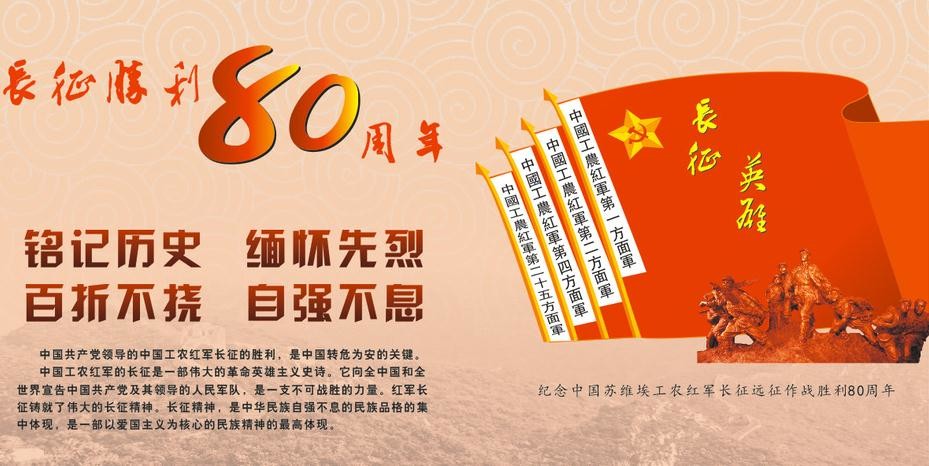2017庆祝红军长征胜利80周年心得体会
