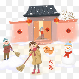 描写扫雪的学生作文