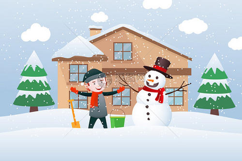 学生作文《扫雪》范文