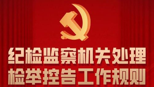 《纪检监察机关处理检举控告工作规则》学习心得