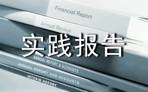 大学生暑假社会实践报告范文五篇