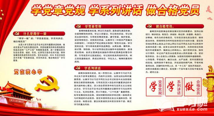 学党章党规学系列讲话做合格党员心得3篇