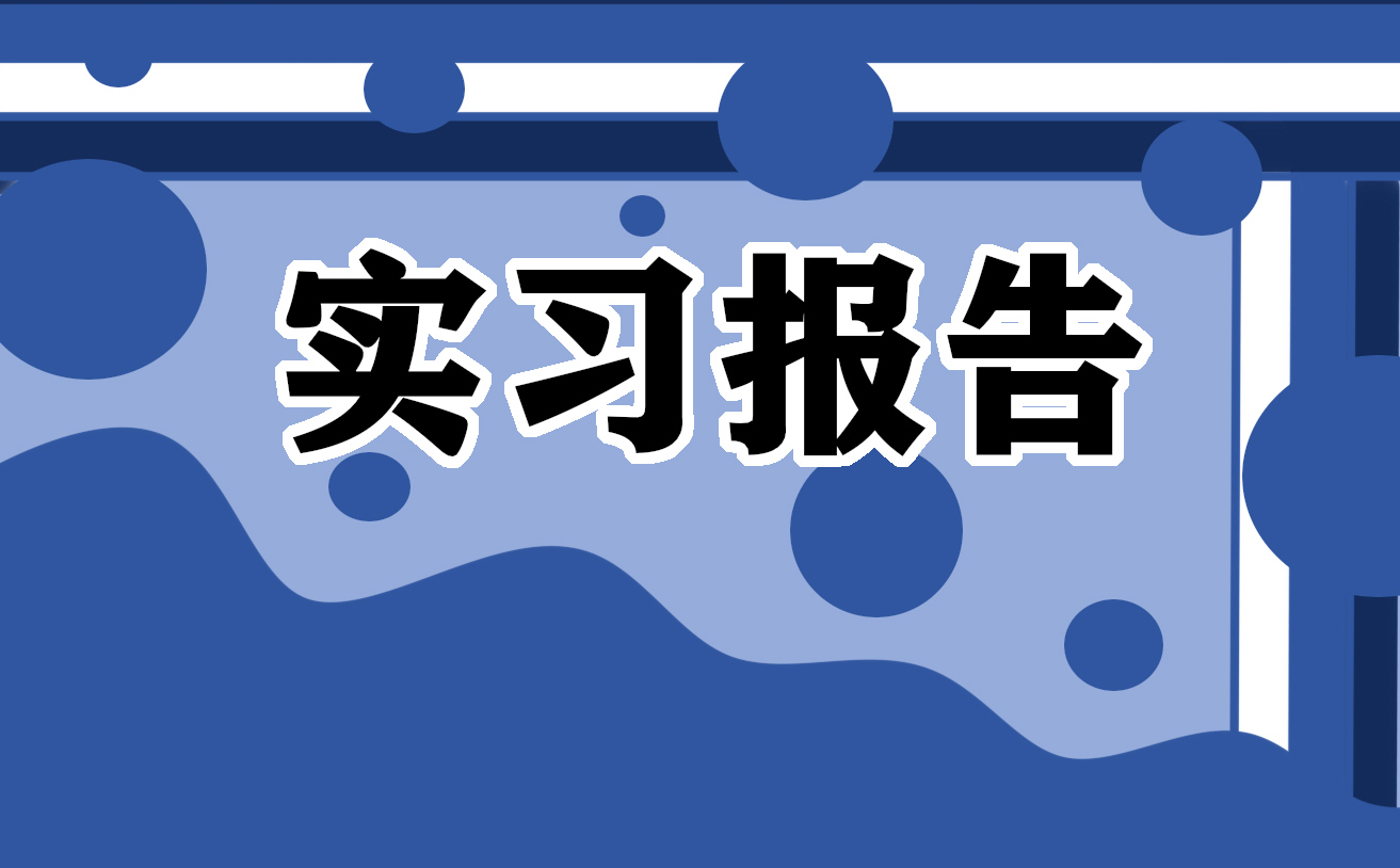 财务实习工作报告