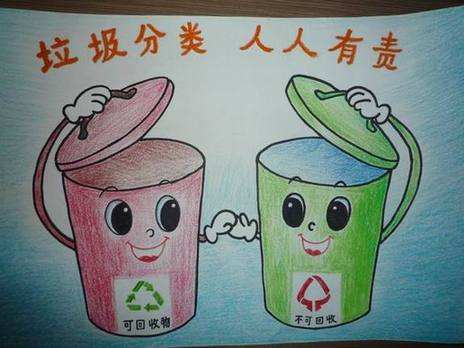 保护环境，垃圾分类学生倡议