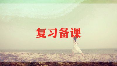 小学期末考试复习工作计划6篇