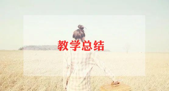 个人教师教学工作总结6篇