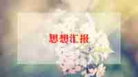 向个人写思想汇报范文优秀5篇