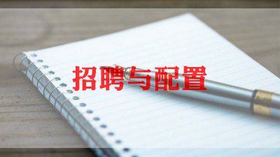 人事招聘工作总结最新范文6篇